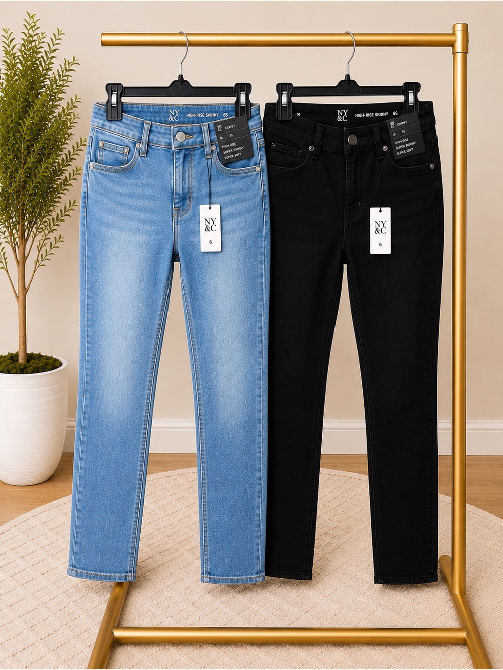New York and Company Jeans Bundle (2) – Size 6